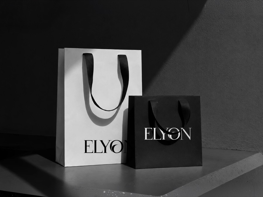 Folded tees with woven brand tags